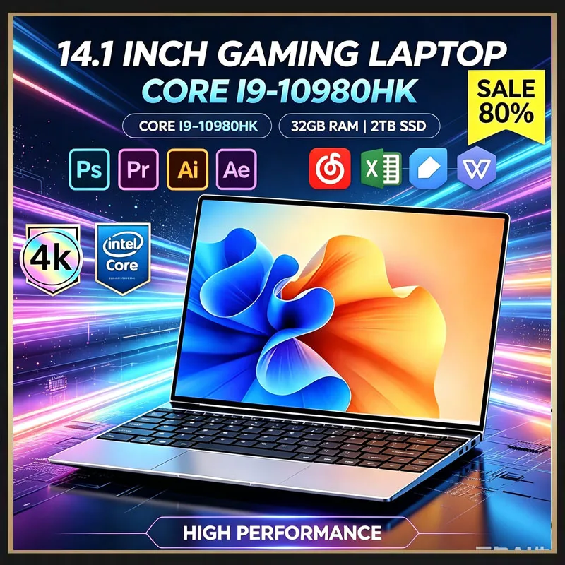 Ddr4 Laptop Ram - Ультратонкий ноутбук 14,1 дюйма, процессор Intel
