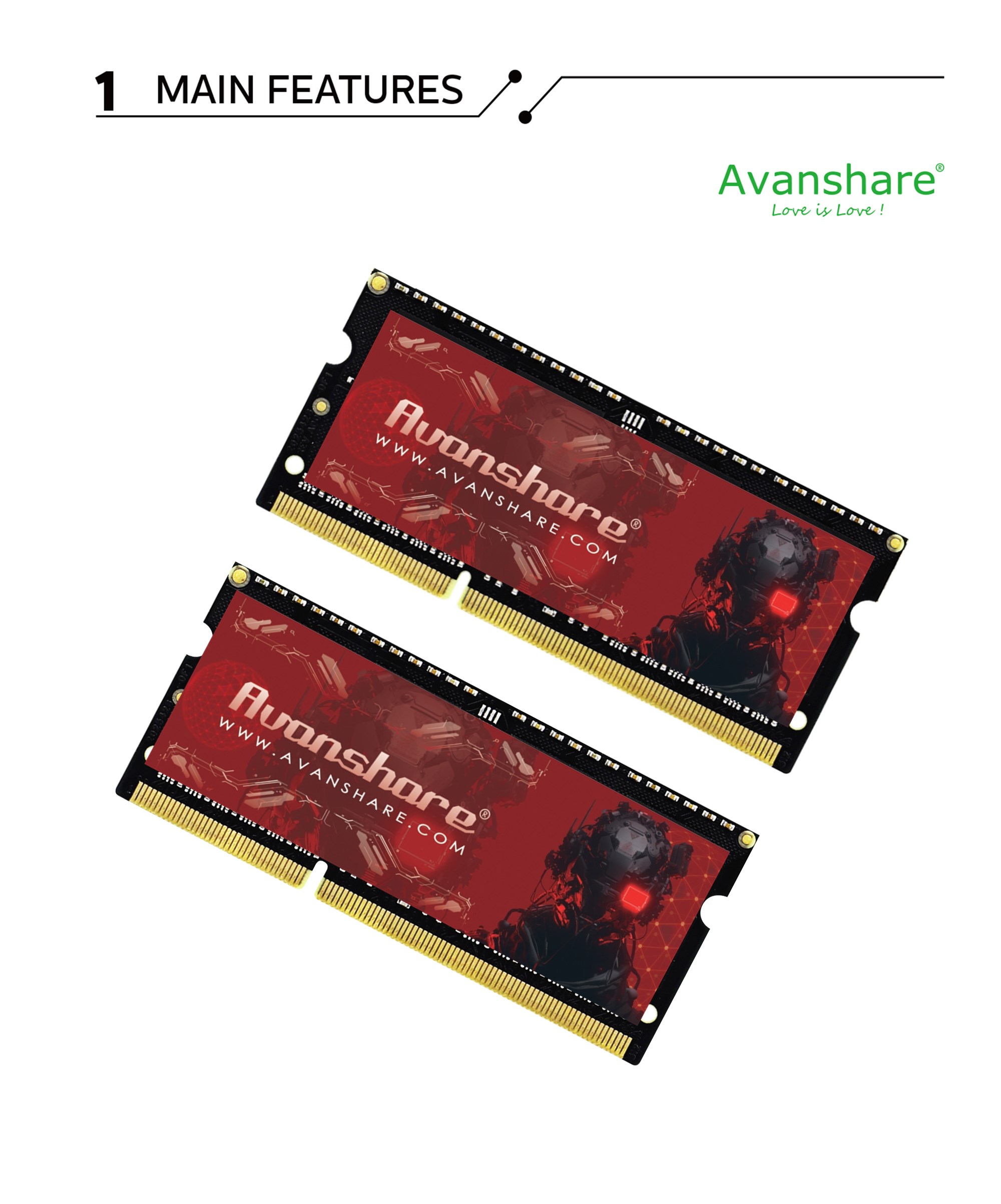 Ddr4 2400Mhz - Оперативная память Avanshare DDR5 DDR4 DDR3