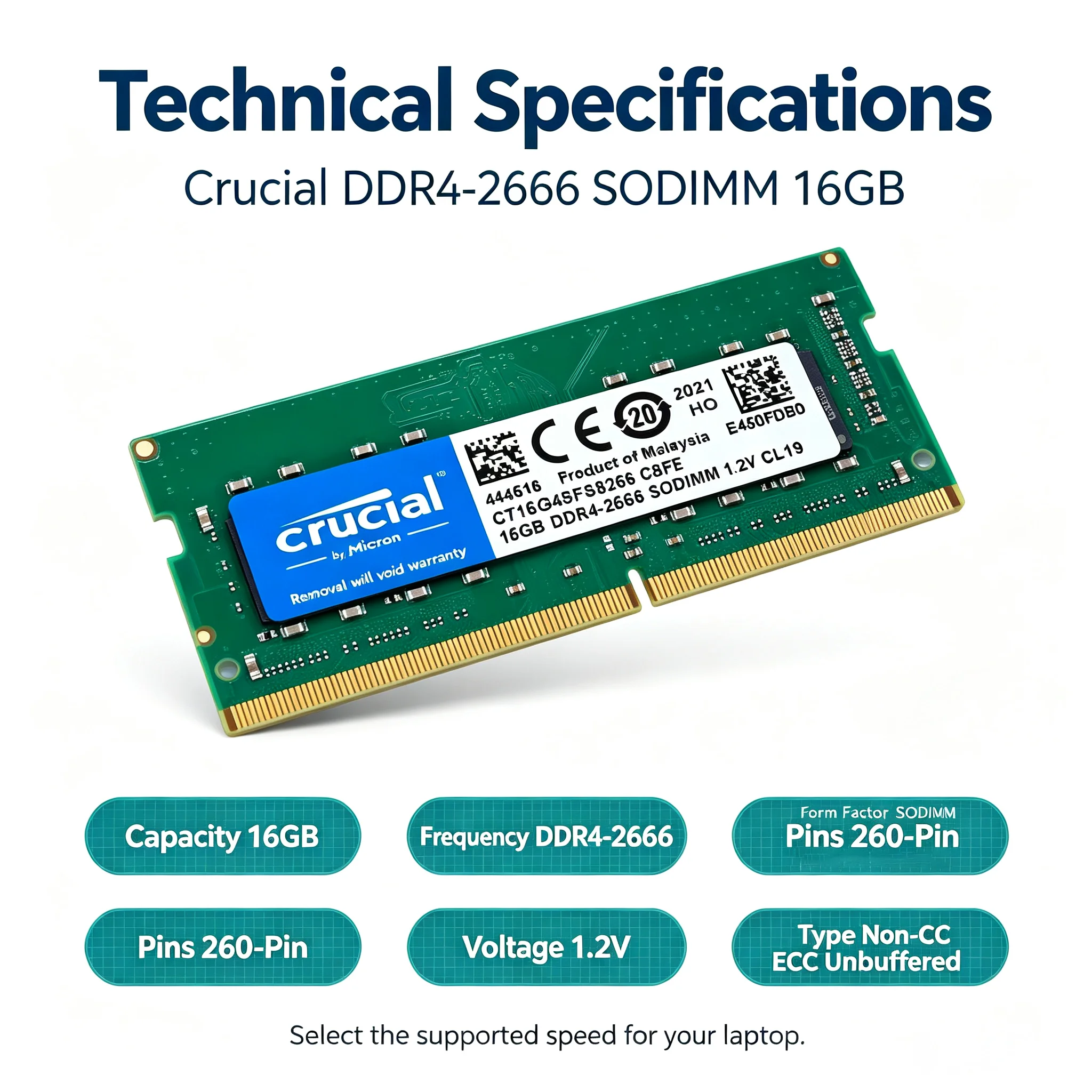 Оперативная память Crucial DDR – обзор и цена Ddr4 2400Mhz