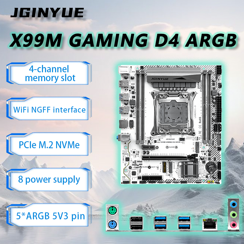 Материнская плата JGINYUE X99  – обзор и цена Ecc Ram Server