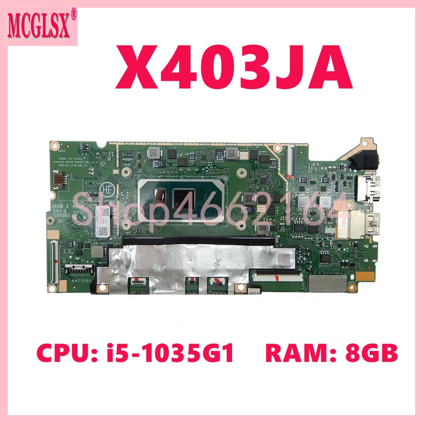 Материнская плата X403JA с про – обзор и цена Ddr4 8Gb
