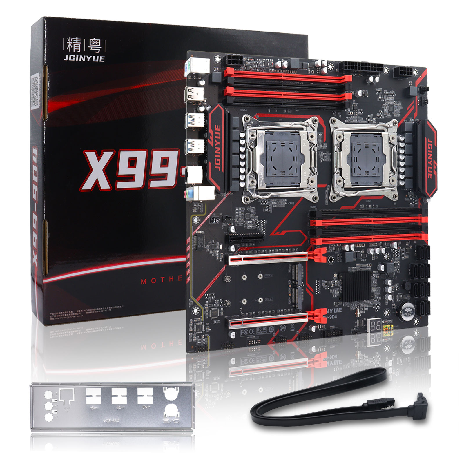 JGINYUE X99‑9D4 Двухпроцессорн – обзор и цена Ecc Ram Server